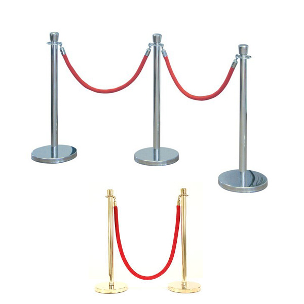 Velvet Rope Barrier, Crowd Control Barricades, Retractable Tensa Barrier