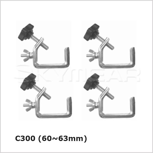 C300-Clamp with 60-63mm diameter tubes