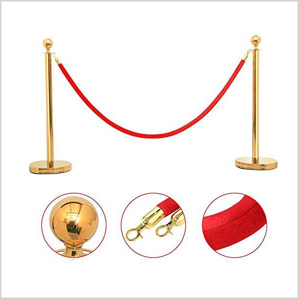 Velvet Rope Retractable Tensa Barrier