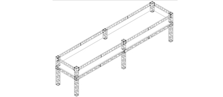 stage aluminum truss