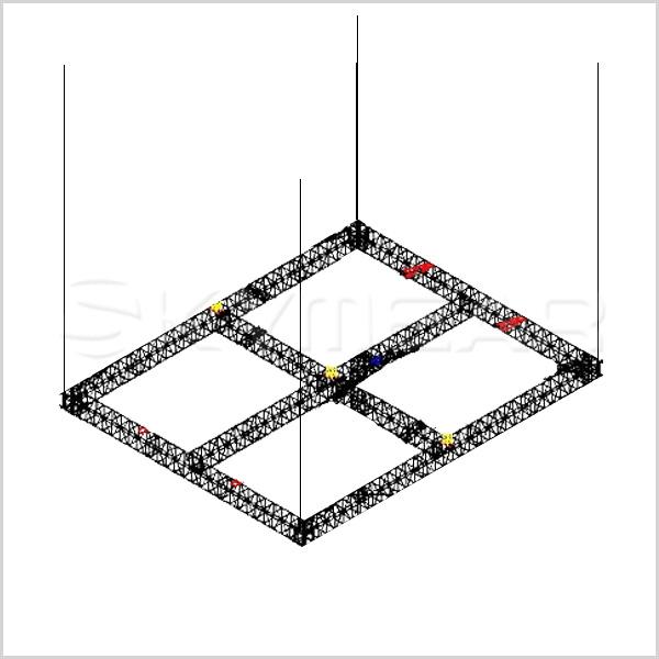 Bolt Tube Hanging Truss