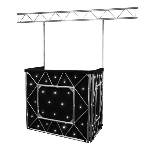 Equinox Truss Booth Quad LED Starcloth System